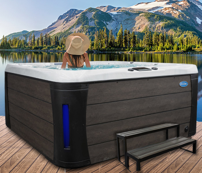 Calspas hot tub being used in a family setting - hot tubs spas for sale Naples
